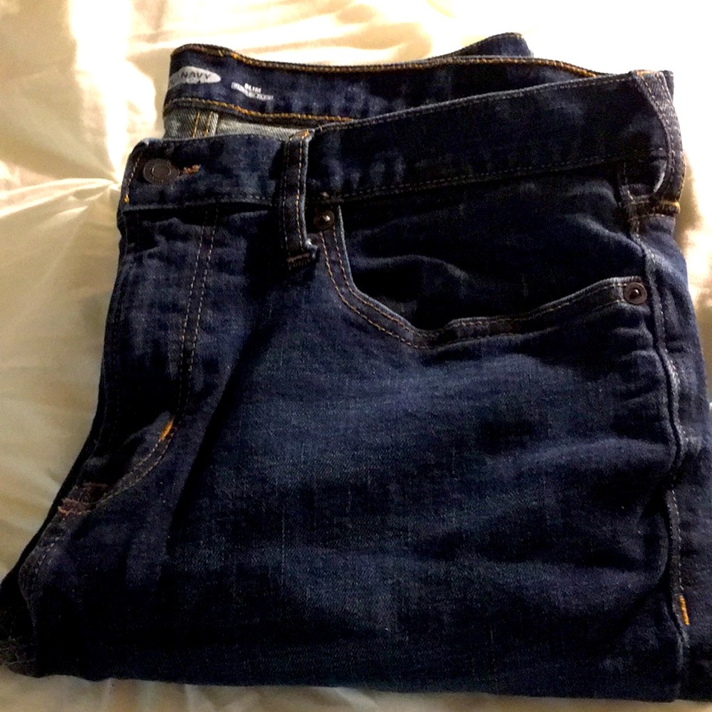 Men’s Old Navy Blue Jeans 👖 34X32 NWOT
